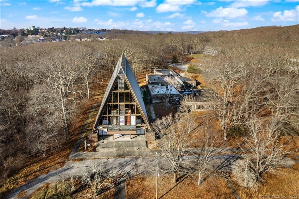 Existing A-frame chapel structure